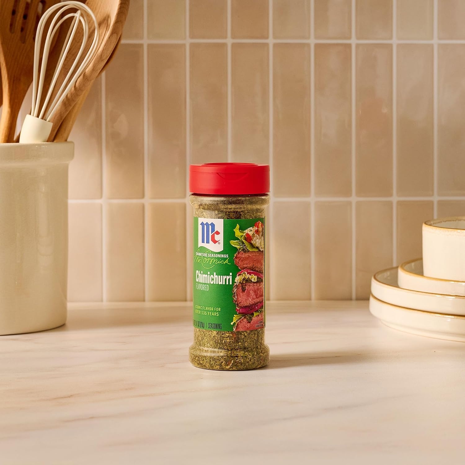 image:imageMcCormick Seasoning Chimichurri Signature Seasonings No MSG Added Vibrant Parsley amp Zesty Garlic Flavor Shake On For Roasted Meats amp Veggies Rice Sauces amp Marinades 247 oz