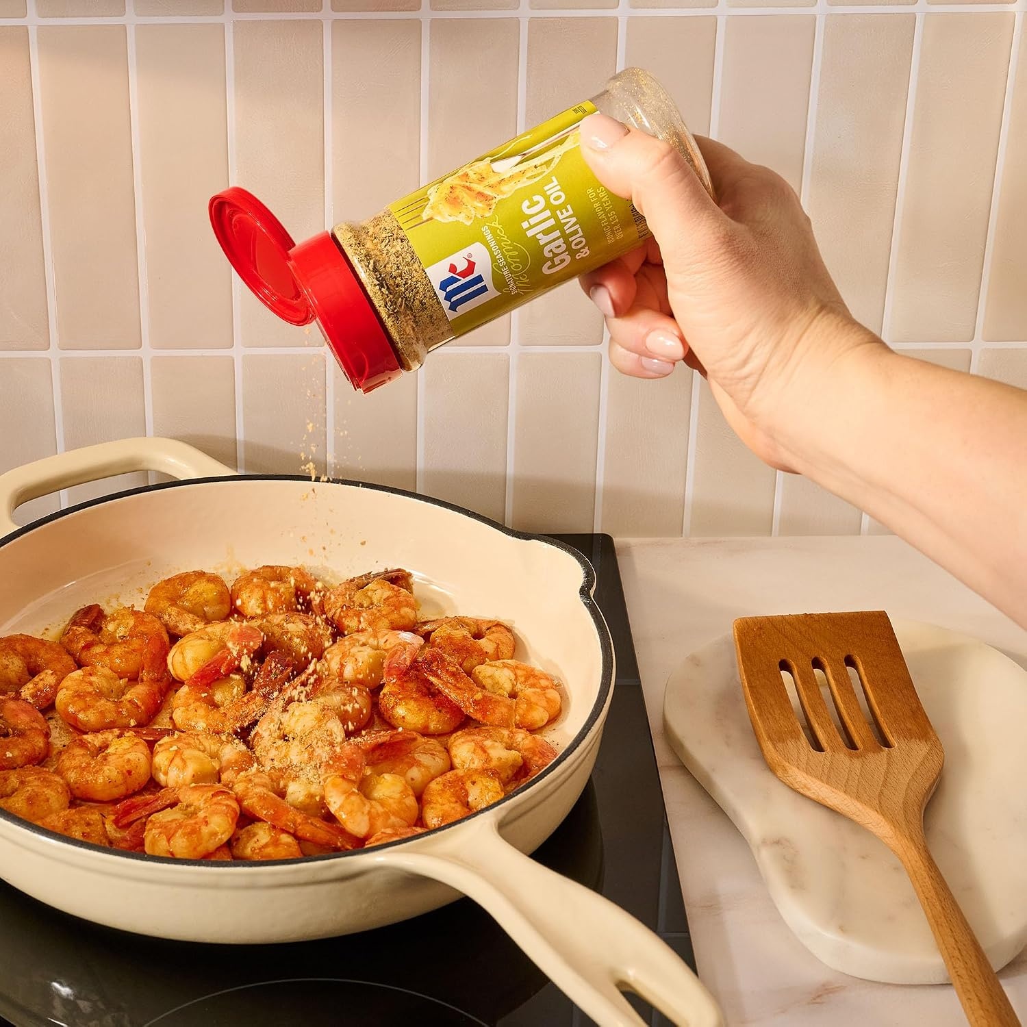 image:imageMcCormick Seasoning Garlic amp Olive Oil Signature Seasonings Savory Blend of Bold Garlic amp Rich Olive Oil Shake On For Pastas Roasted Proteins Vegetables Sauces Dressings amp More 525 oz525 Ounce Pack of 2