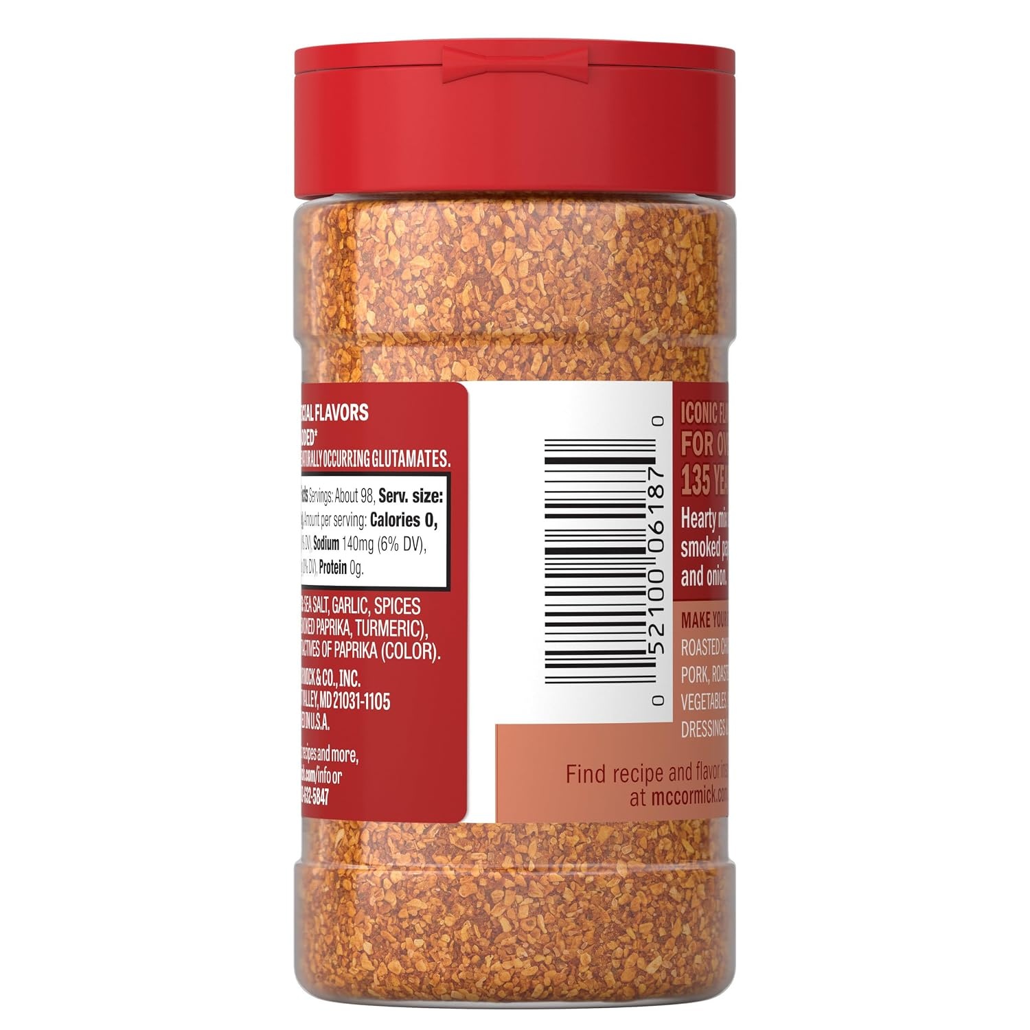 image:imageMcCormick Seasoning Smoked Paprika amp Garlic Signature Seasonings Mix of Garlic Smoked Paprika amp Onion Shake On For Roasted Chicken Veggies amp Pasta No Artificial Flavors No MSG Added 312 oz312 Ounce Pack of 2