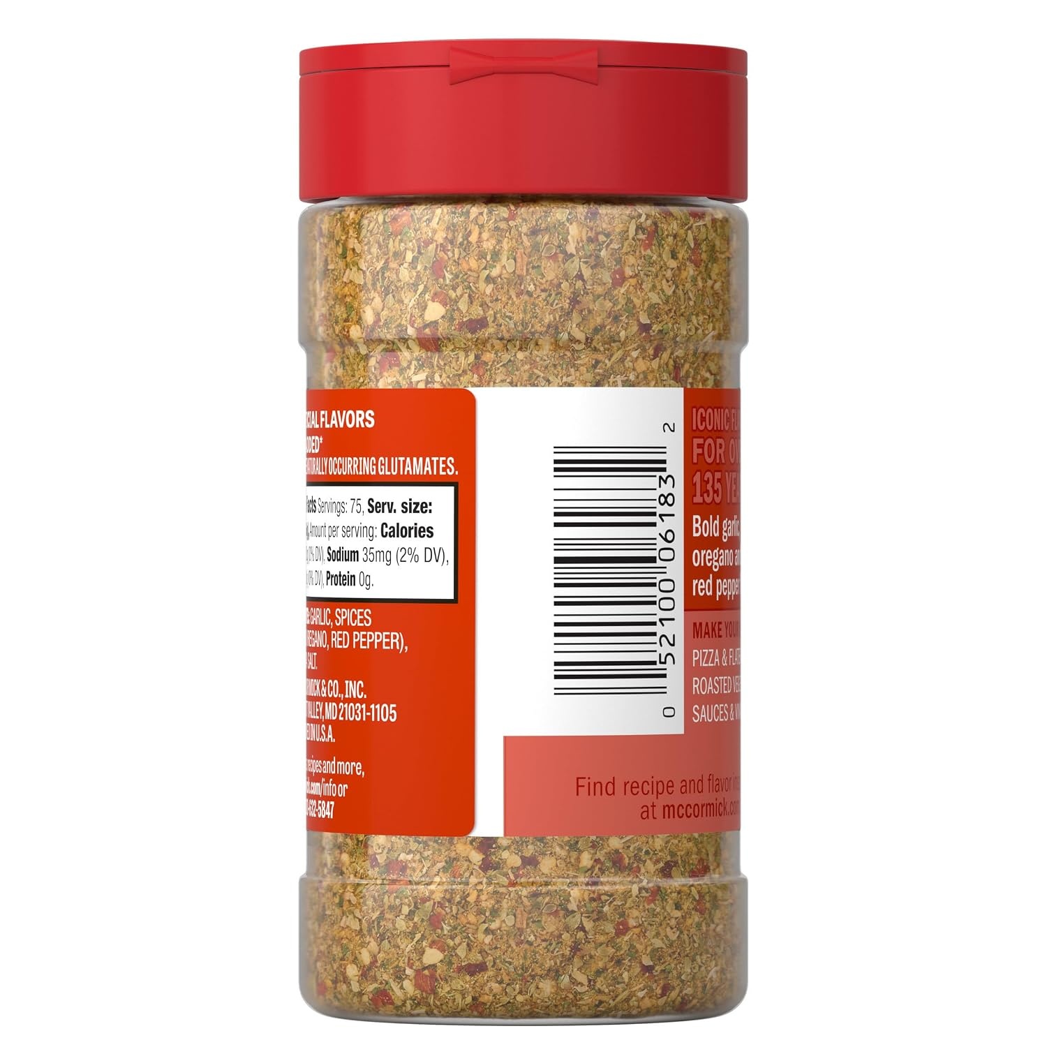 image:imageMcCormick Seasoning Spicy SicilianStyle Signature Seasonings Bold Savory amp Fiery Shake On For Pizza Flatbreads Roasted Vegetables Sauces amp More No Artificial Flavors No MSG Added 162 oz162 Ounce Pack of 1