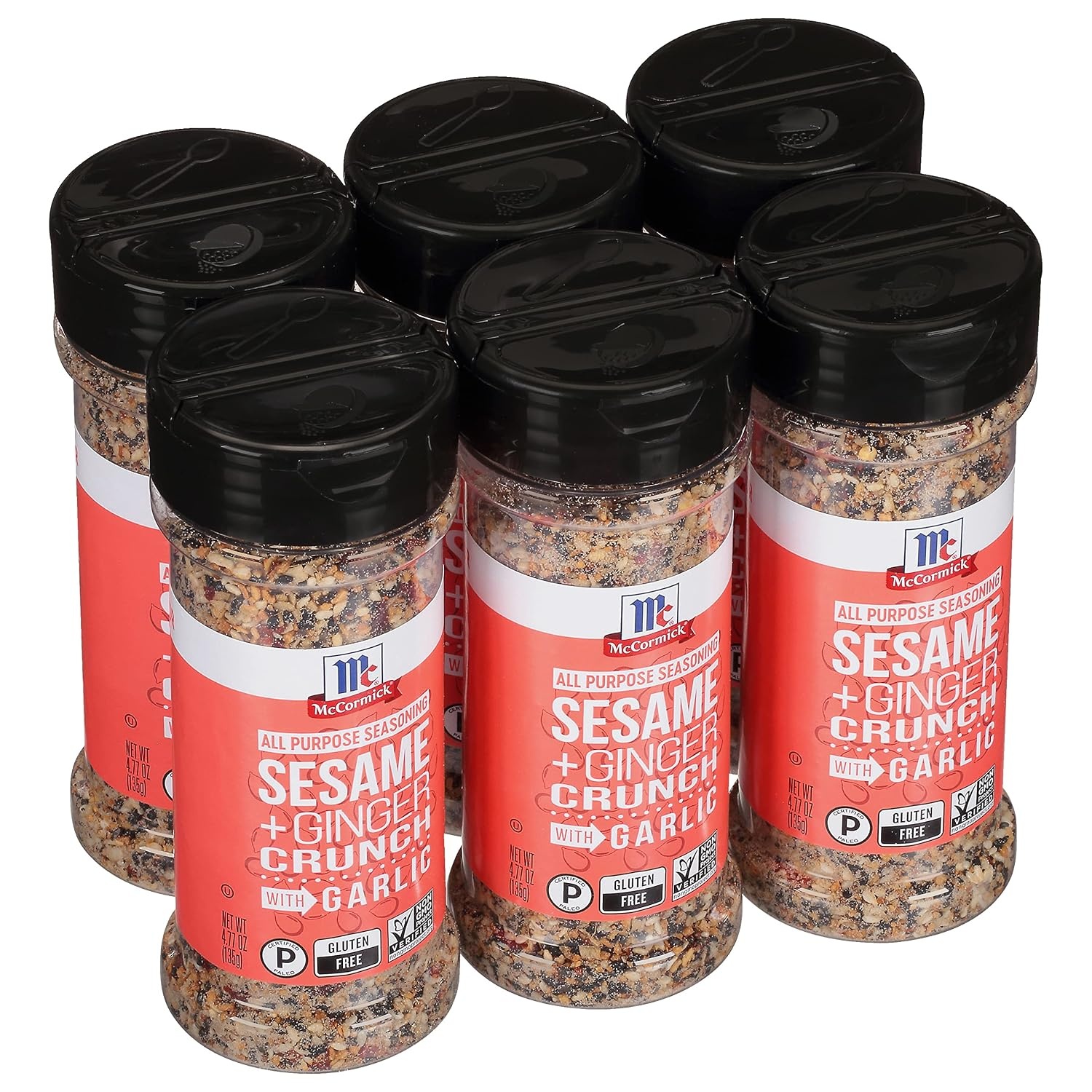 image:imageMcCormick Sesame and Ginger Crunch with Garlic All Purpose Seasoning 477 ozGarlic