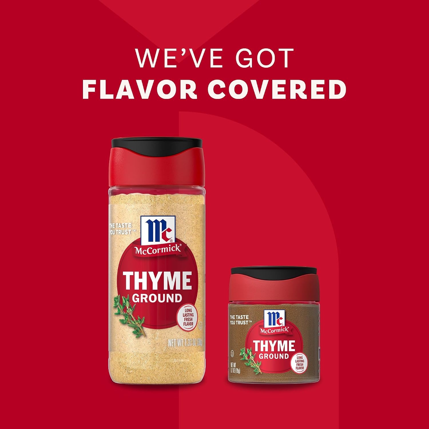 image:imageMcCormick Thyme Ground Subtle Mint Herby Flavor Kosher FlavorSealed for Freshness Ground to Blend Easily into Dishes Adds Savory Flavor to Meatloaf Stews Chicken amp Stuffing 137 oz