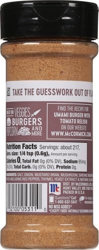 image:imageMcCormick Umami Seasoning with Mushrooms and Onion 459 oz459 Ounce Pack of 2
