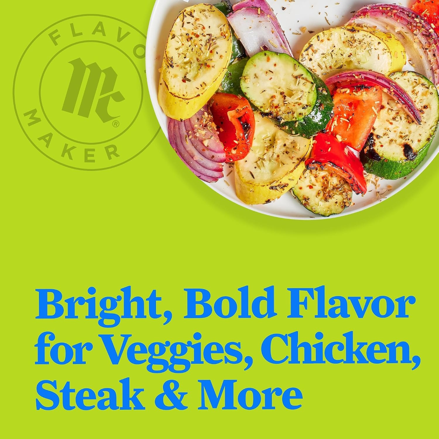 image:imageMcCormick Veggie Topping Seasoning Flavor Maker 275 oz275 Ounce Pack of 2