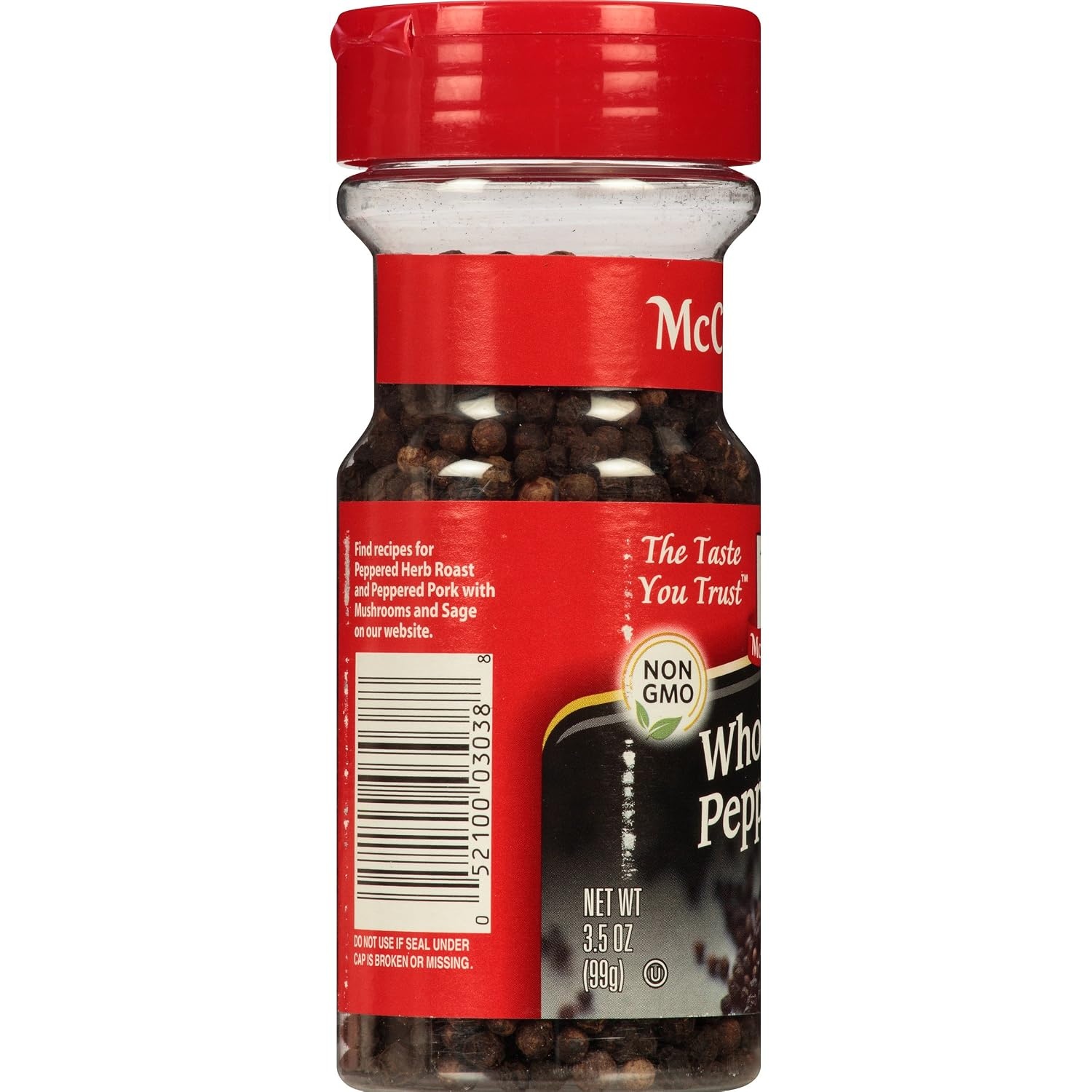 image:imageMcCormick Whole Black Peppercorns 35 oz35 Ounce Pack of 1
