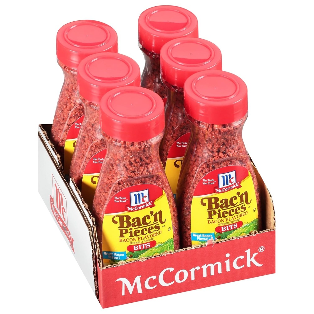 image:imageMcCormick Bacn Pieces Bacon Flavored Bits 44 oz Pack of 6