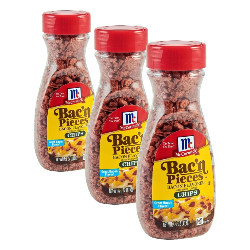 image:imageMcCormick Bacn Pieces Bacon Flavored Chips 41 Oz41 Ounce Pack of 3