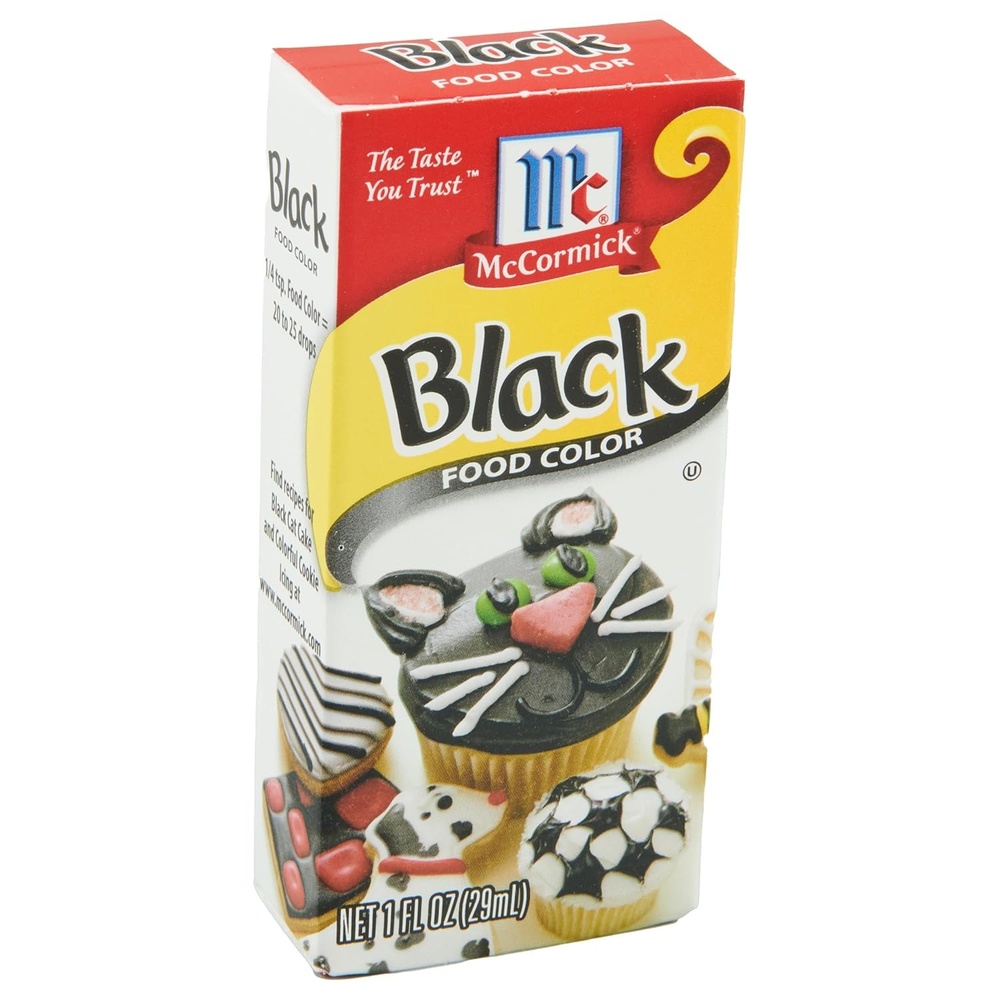 image:imageMcCormick Black Food Color 1 fl oz Pack of 6