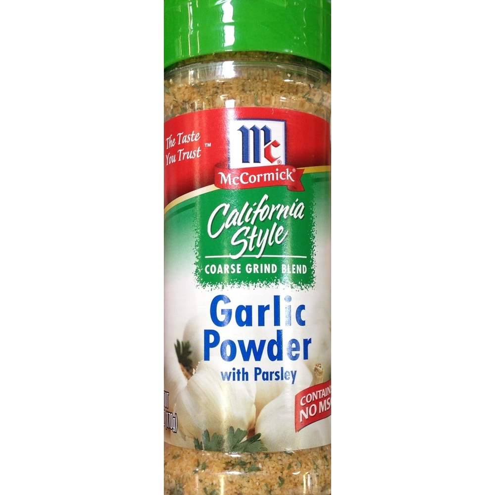 image:imageMcCormick California Style Garlic Powder With Parsley Coarse Grind Blend 24 oz6 Ounces