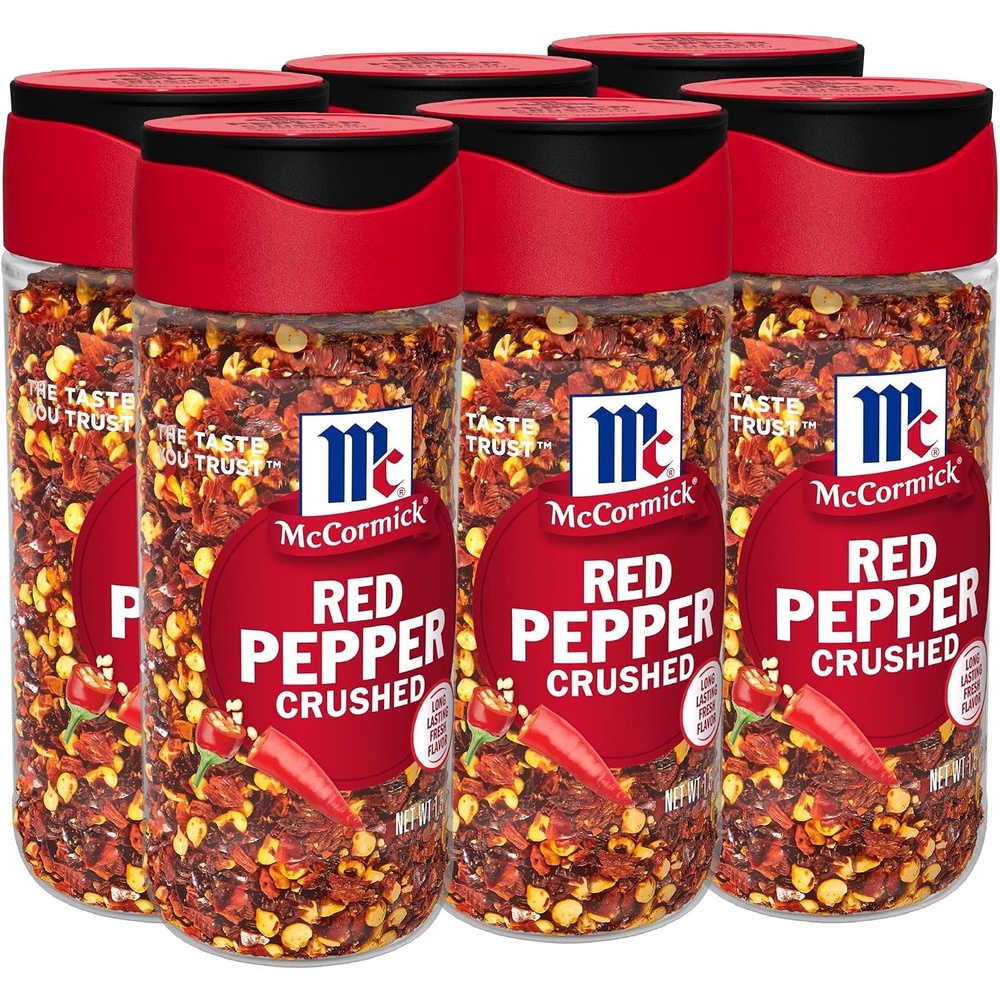 image:imageMcCormick Crushed Red Pepper 262 oz Pack of 1215 Ounce Pack of 6