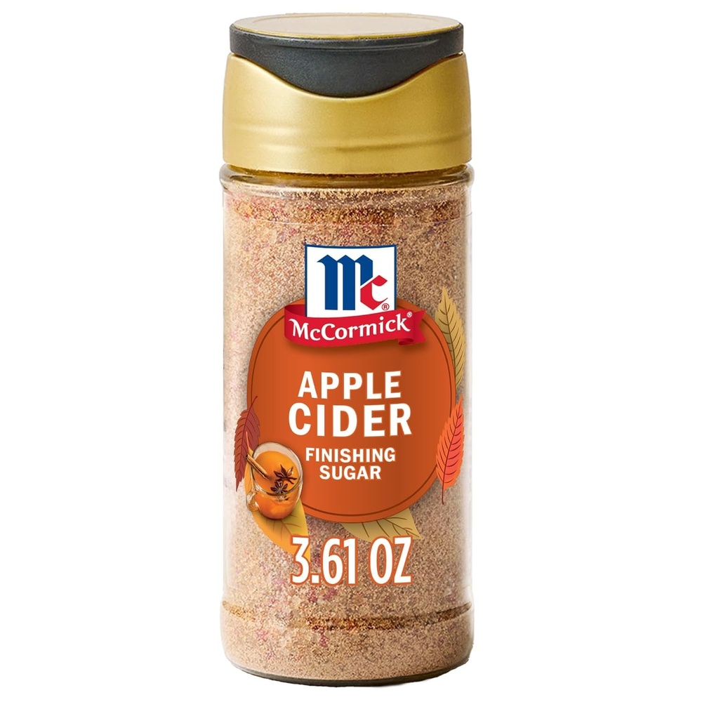image:imageMcCormick Finishing Sugar Maple Brown Sugar Limited Edition Classic Flavor Pairing of Maple with Rich Brown Sugar For Coffee Cookies amp More 309 ozApple Cider