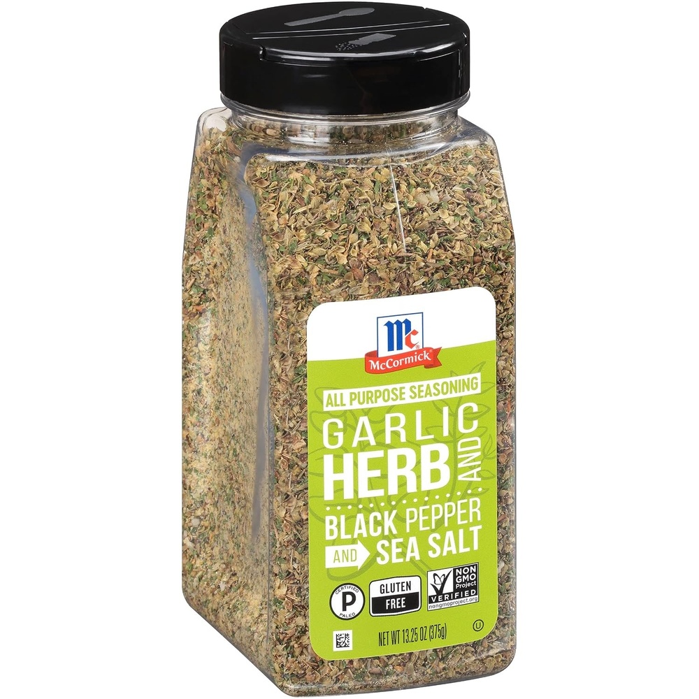 image:imageMcCormick Garlic Herb and Black Pepper and Sea Salt All Purpose Seasoning 1325 oz1325 Ounce Pack of 1