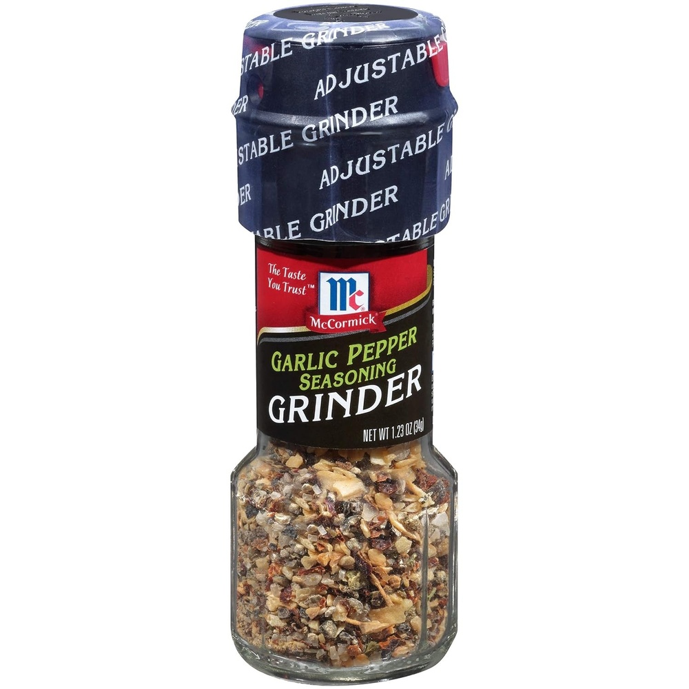 image:imageMcCormick Garlic Pepper Seasoning Grinder 123 oz Pack of 6123 Ounce Pack of 9