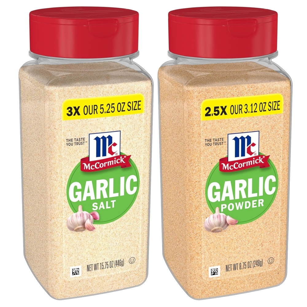 image:imageMcCormick Garlic Salt and Garlic Powder Bundle 245 oz