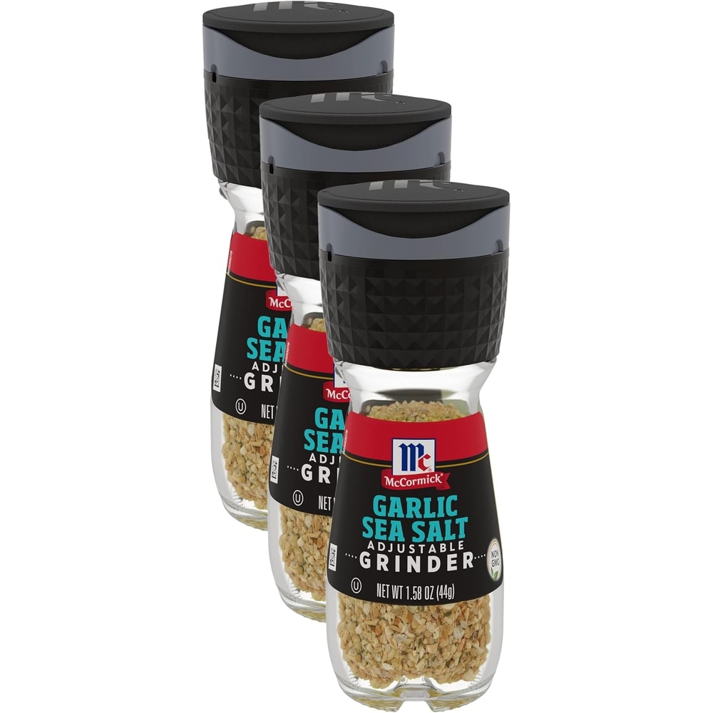 image:imageMcCormick Garlic Sea Salt Grinder 158 oz Pack of 6158 Ounce Pack of 3