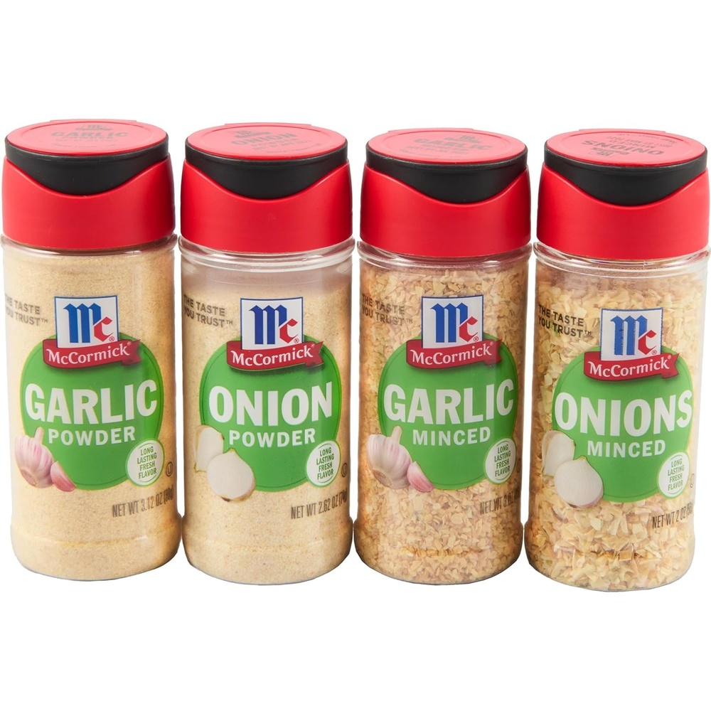image:imageMcCormick Garlic amp Onion 4 Count Variety Pack 102 lb102 Pound Pack of 1