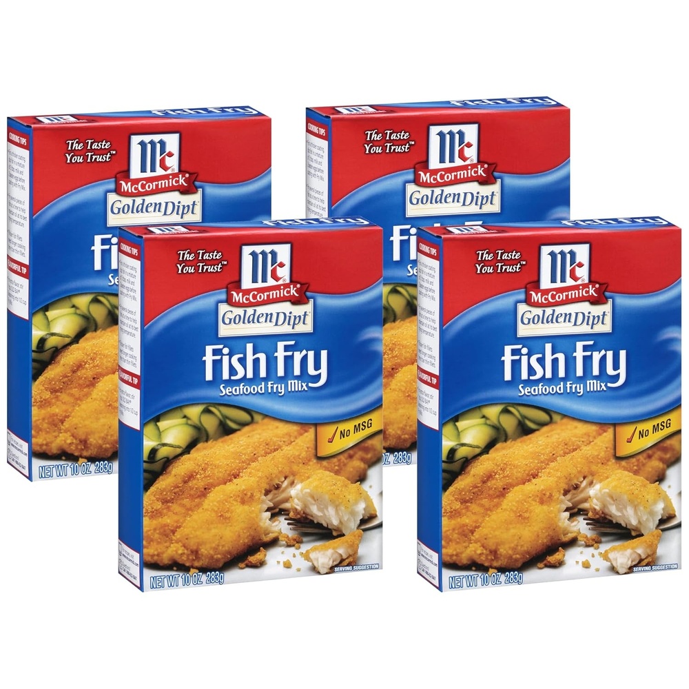 image:imageMcCormick Golden Dipt Fish Fry Seafood Fry Mix 10 oz Pack of 810 Ounce Pack of 4