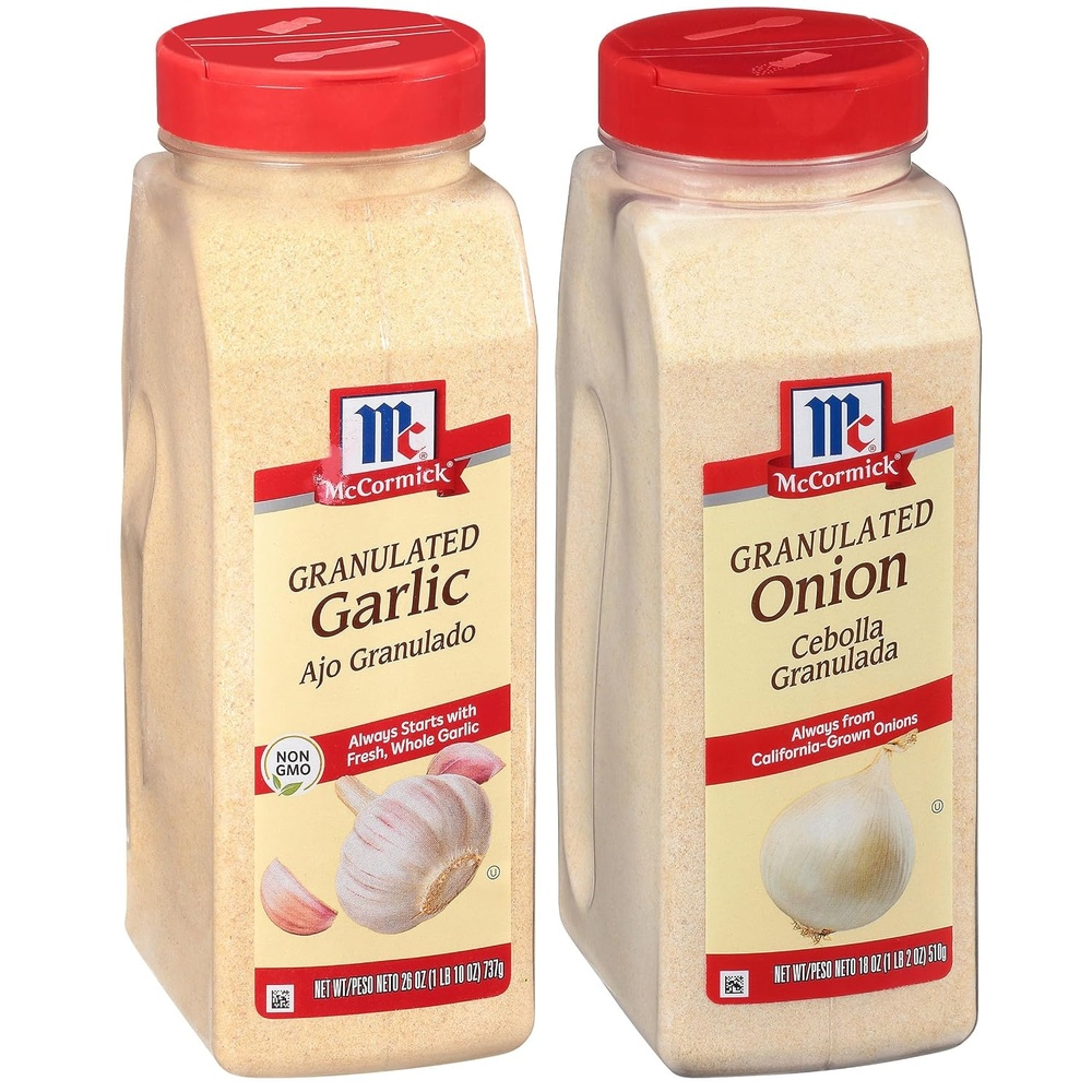 image:imageMcCormick Granulated Garlic and Granulated Onion Bundle 44 ozBundle