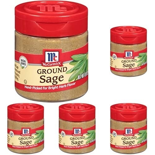 image:imageMcCormick Ground Sage 06 Oz06 Ounce Pack of 5