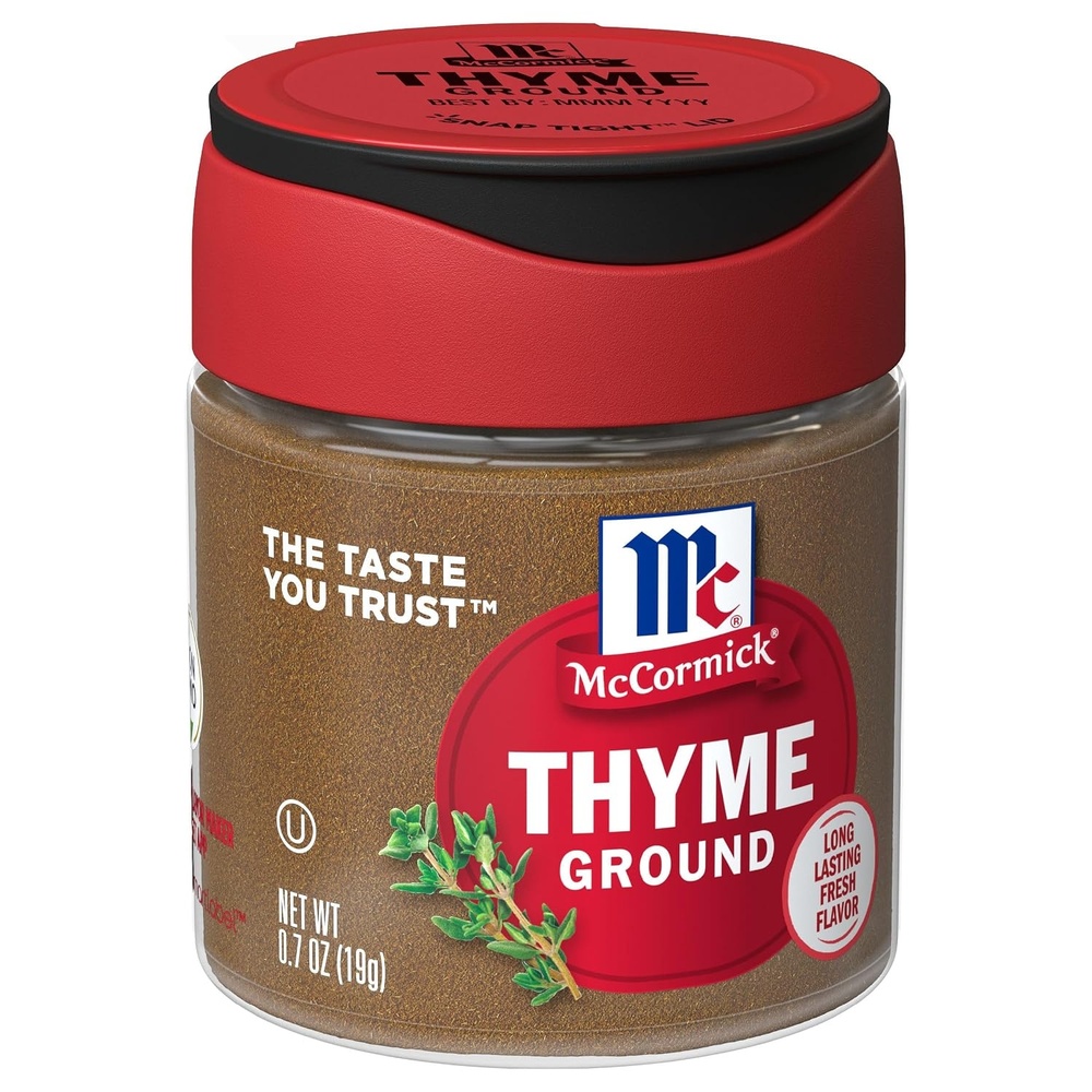image:imageMcCormick Ground Thyme 07 Oz07 Ounce Pack of 1
