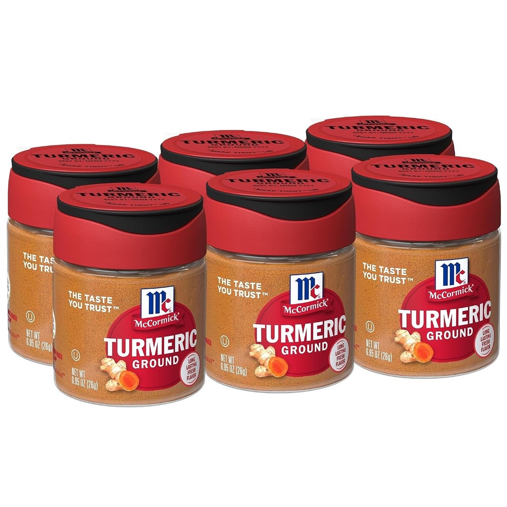 image:imageMcCormick Ground Turmeric 587 oz095 Ounce Pack of 6