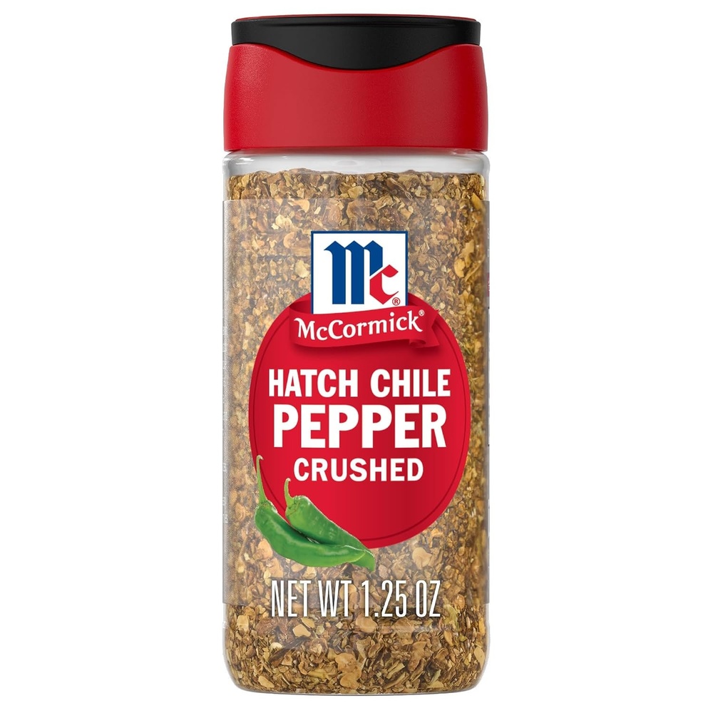 image:imageMcCormick Hatch Chile Pepper Crushed Balanced Smoky Sweet Heat For Salsa Tacos Enchiladas Nachos Guacamole Burgers Scrambled Eggs and More 125 oz Pack of 6