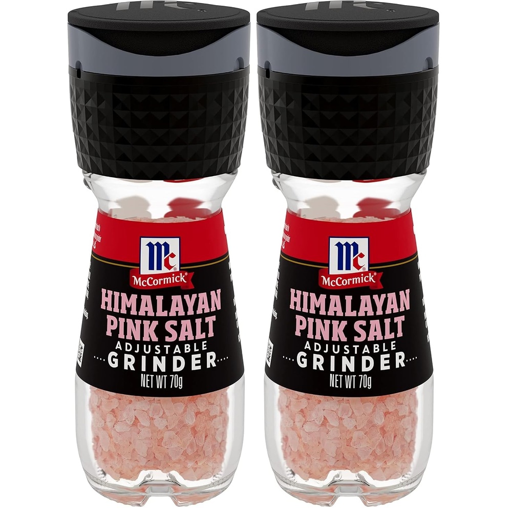 image:imageMcCormick Himalayan Pink Salt Grinder 25 oz25 Ounce Pack of 2