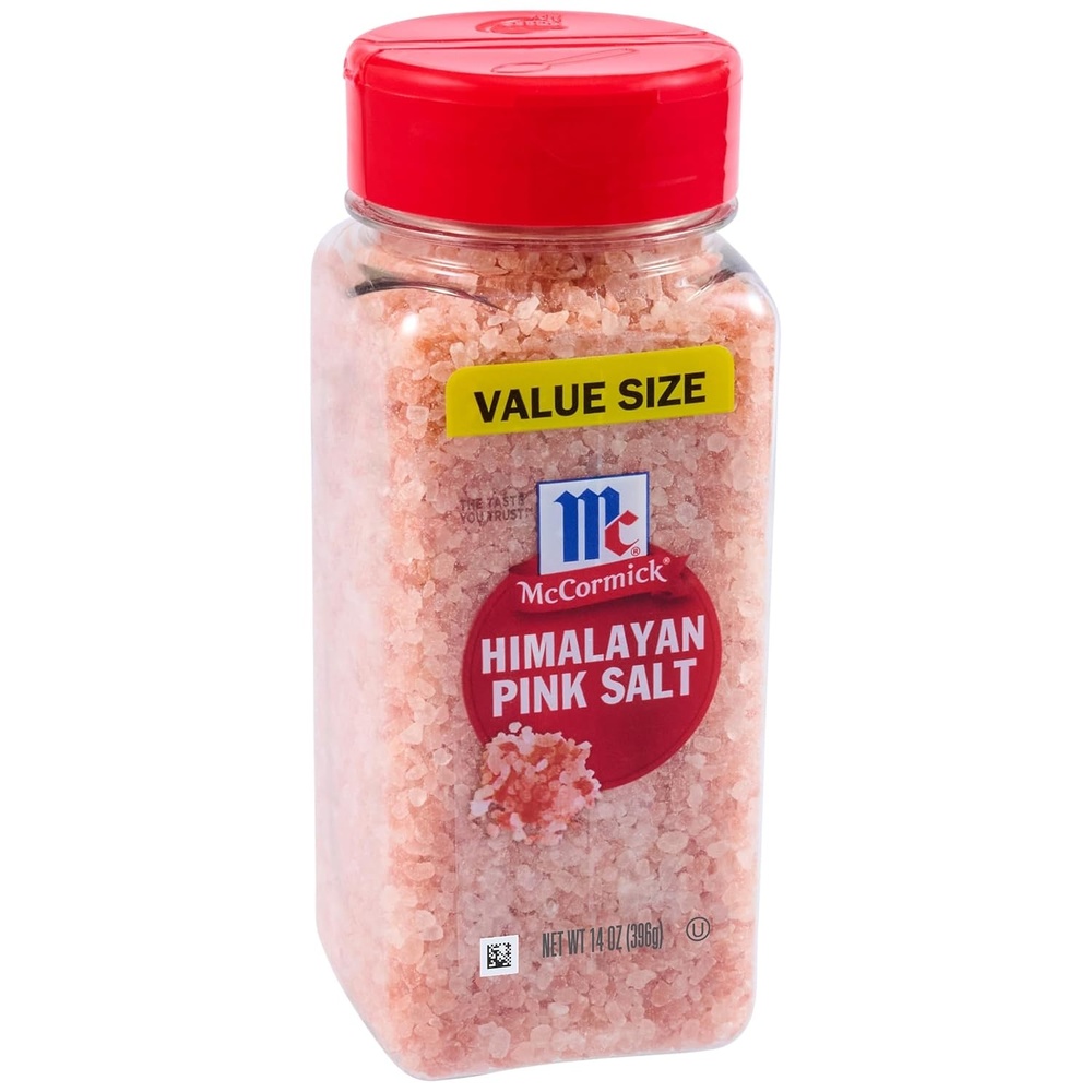 image:imageMcCormick Himalayan Pink Salt Value Size Coarse Rock Salt Trace Minerals Salt Grinder For Grilled Meats Roasted Vegetables Cookies Caramels amp More 14 oz