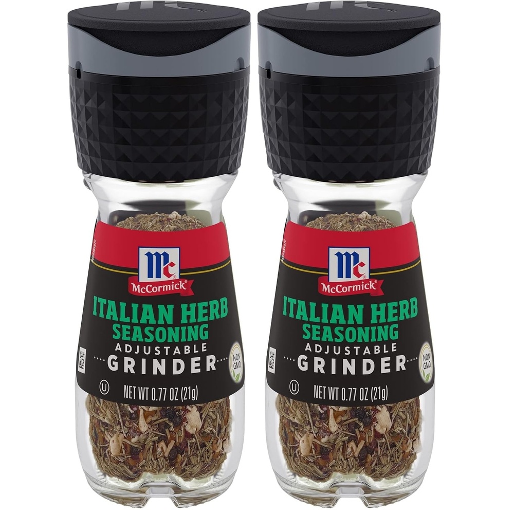 image:imageMcCormick Italian Herb Seasoning Grinder 077 oz077 Ounce Pack of 2