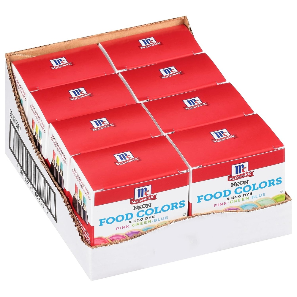 image:imageMcCormick Neon Assorted Food Colors amp Egg Dye 15 fl oz Pack of 815 Fl Oz Pack of 8