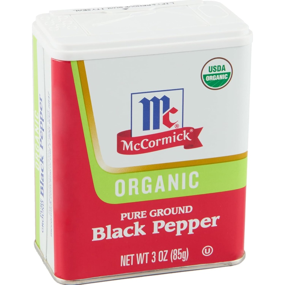image:imageMcCormick Organic Pure Ground Black Pepper 3 Oz3 Ounce Pack of 1