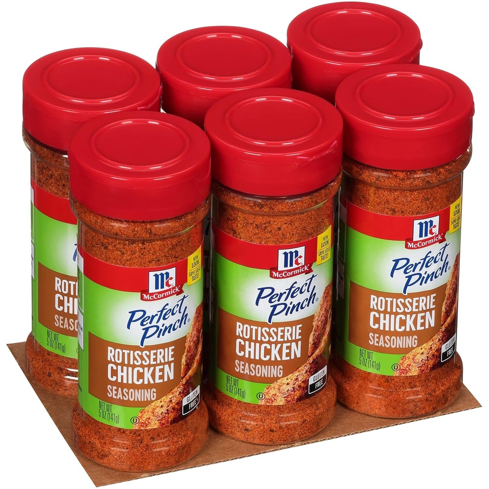 image:imageMcCormick Perfect Pinch Rotisserie Chicken Seasoning 5 oz5 Ounce Pack of 6