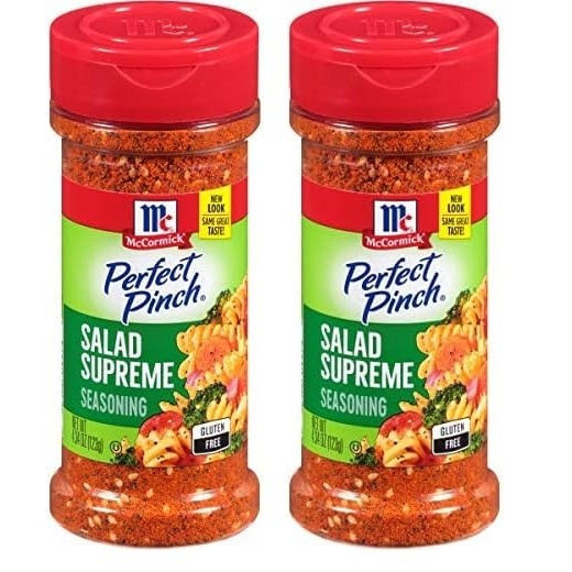 image:imageMcCormick Perfect Pinch Salad Supreme Seasoning 434 oz434 Ounce Pack of 2