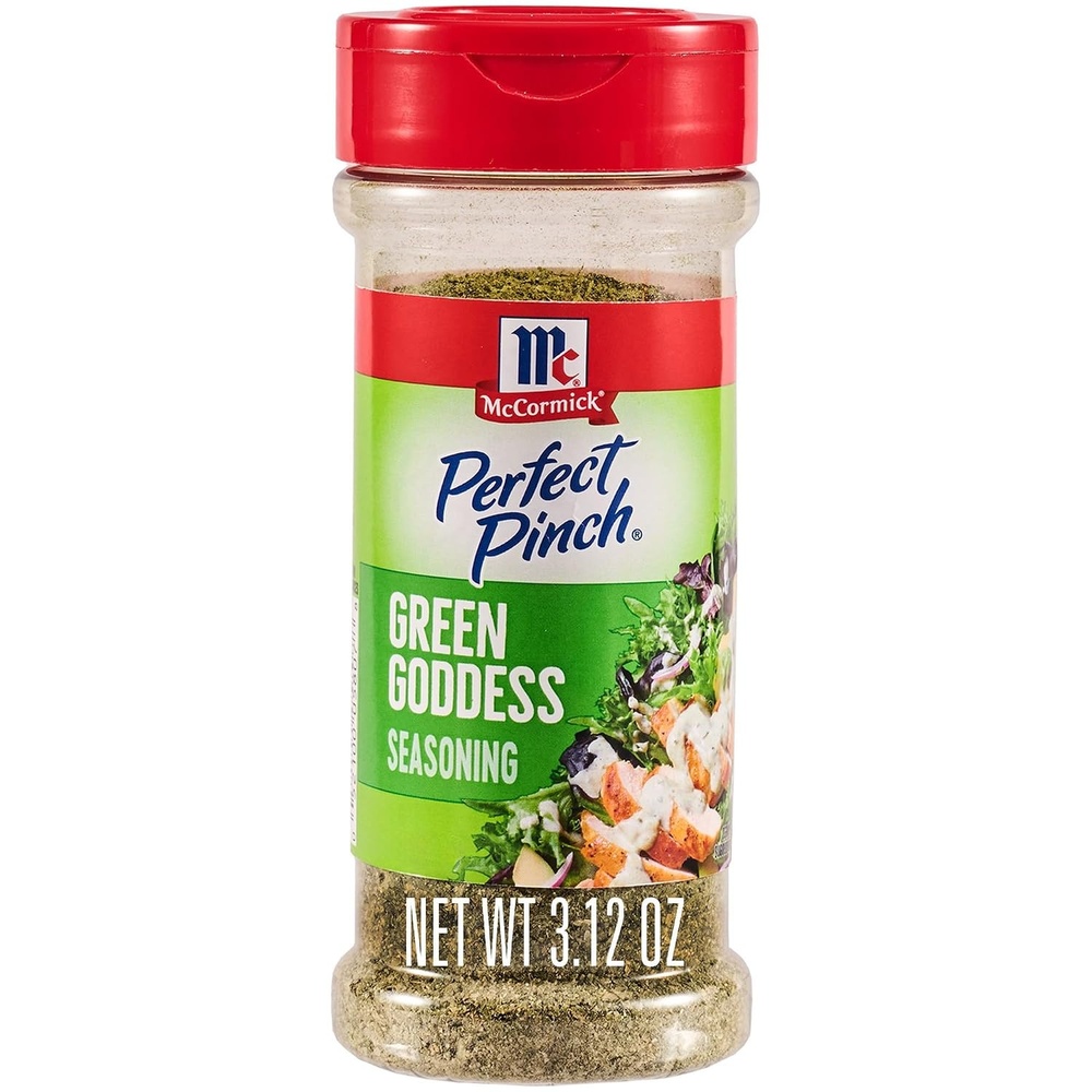 image:imageMcCormick Perfect Pinch Seasoning Green Goddess For Adding Tangy Herby Flavor to Chicken Roasted Veggies Dressings Sauces amp More 423 oz Pack of 6