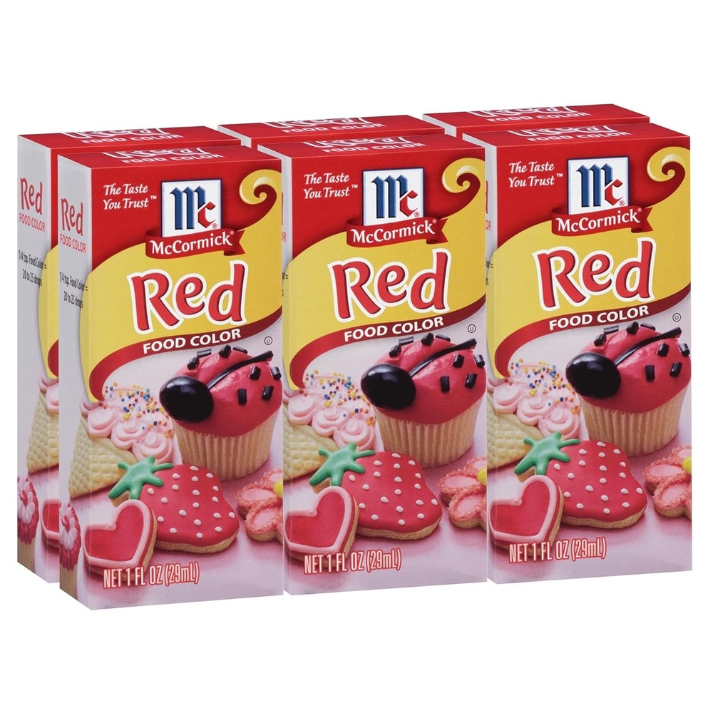image:imageMcCormick Red Food Color 1 fl oz1 Fl Oz Pack of 6