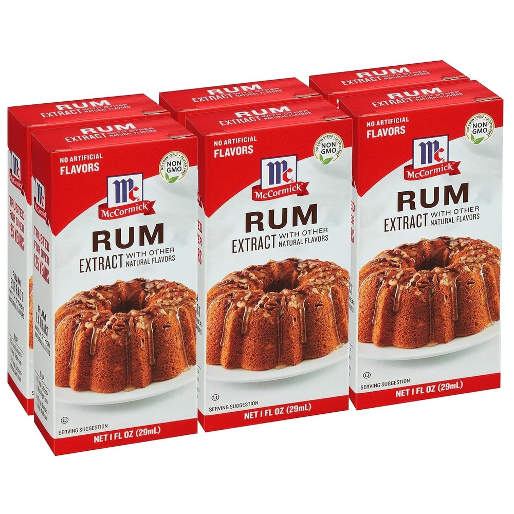 image:imageMcCormick Rum Extract With Other Natural Flavors 1 fl oz Pack of 6