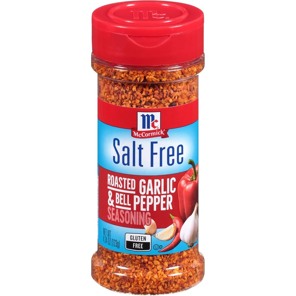 image:imageMcCormick Salt Free Roasted Garlic amp Bell Pepper Seasoning 434 oz Pack of 6434 Ounce Pack of 6