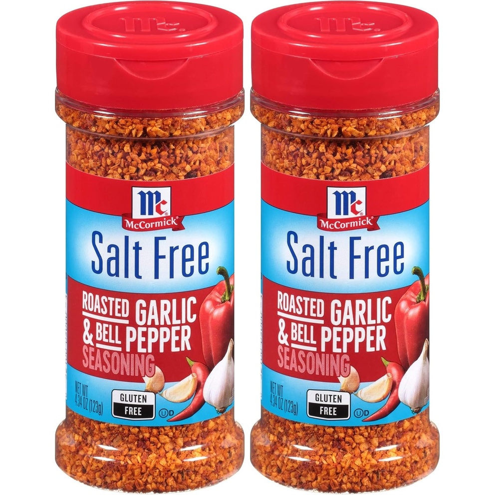 image:imageMcCormick Salt Free Roasted Garlic amp Bell Pepper Seasoning 434 oz434 Ounce Pack of 2