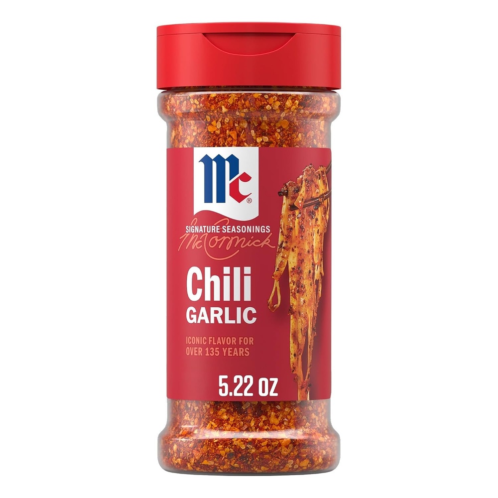 image:imageMcCormick Seasoning Chili Garlic Signature Seasonings No Artificial Flavors No MSG Added Spicy amp Savory Blend of Chili amp Garlic Shake On StirFry Noodles Meat Veggies amp Marinades 522 oz