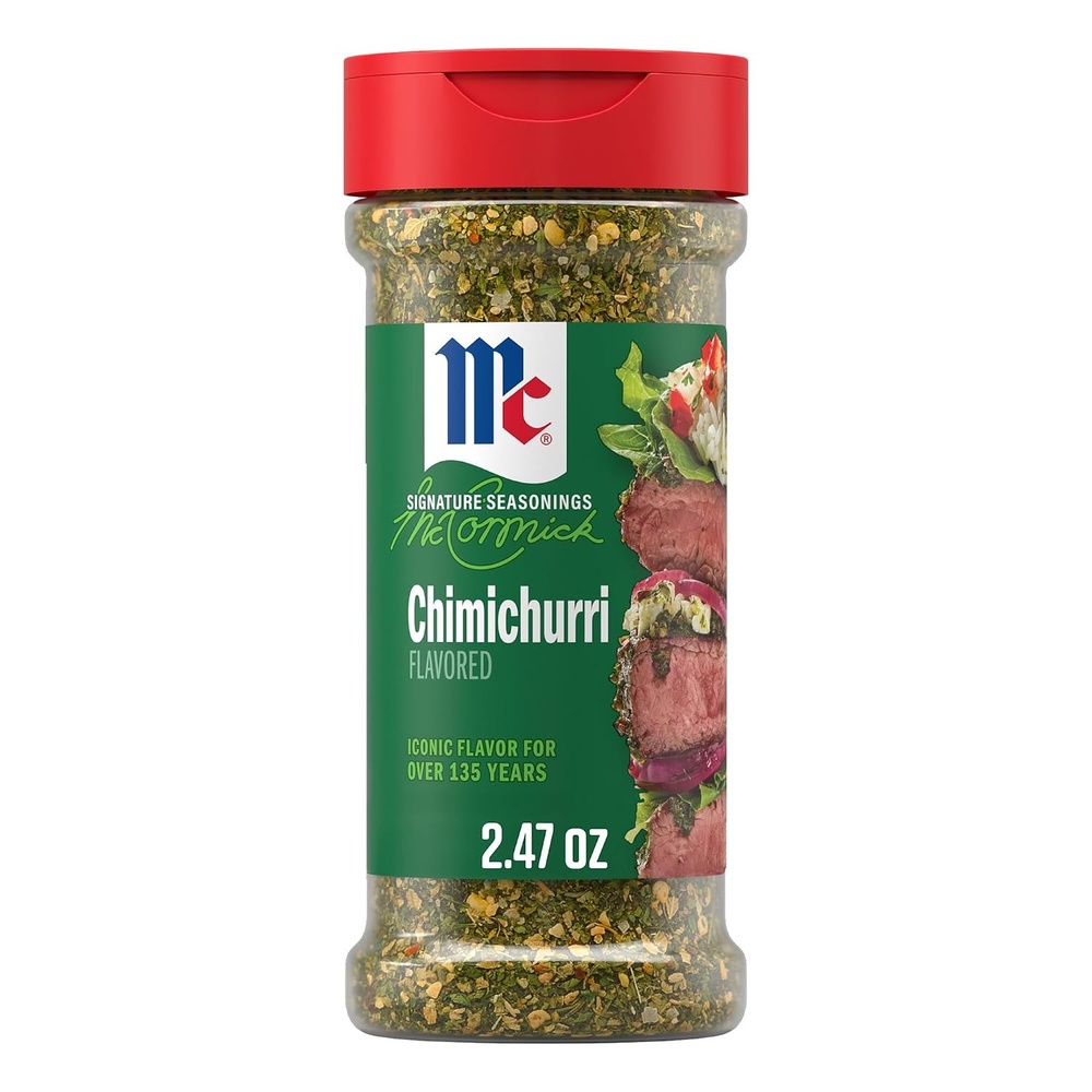 image:imageMcCormick Seasoning Chimichurri Signature Seasonings No MSG Added Vibrant Parsley amp Zesty Garlic Flavor Shake On For Roasted Meats amp Veggies Rice Sauces amp Marinades 247 oz