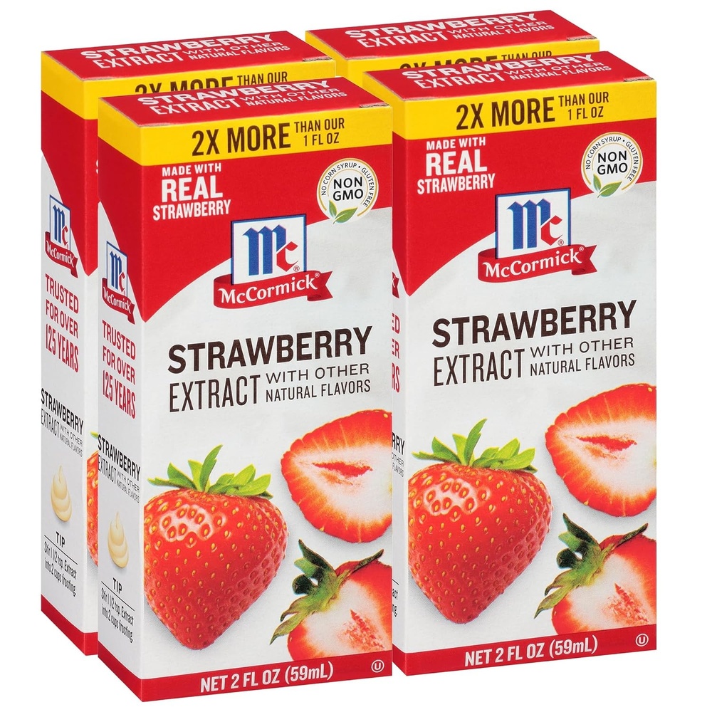 image:imageMcCormick Strawberry Extract with Other Natural Flavors 2 fl oz Pack of 4