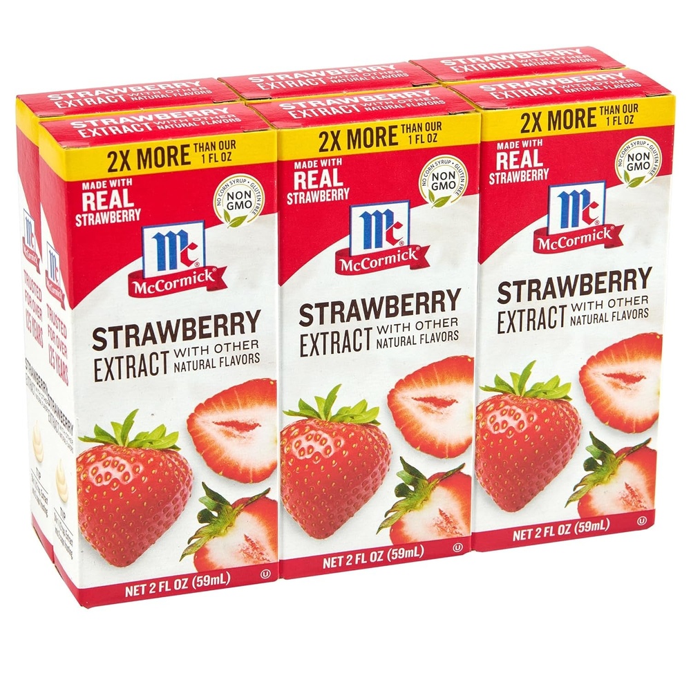 image:imageMcCormick Strawberry Extract with Other Natural Flavors 2 fl oz Pack of 6