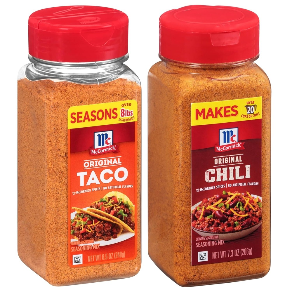 image:imageMcCormick Taco and Chili Seasoning Mix Bundle 158 oz