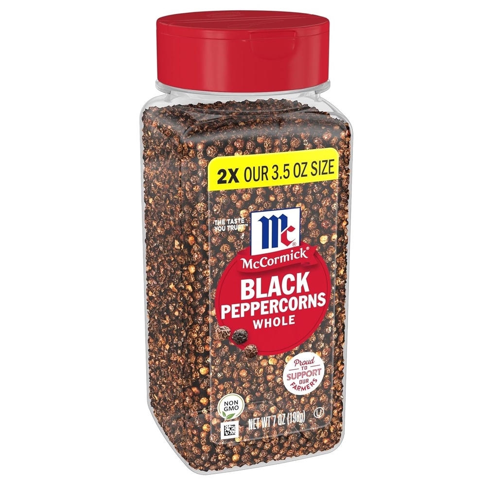 image:imageMcCormick Whole Black Pepper Made with Whole Peppercorns 175 oz7 Ounce Pack of 1