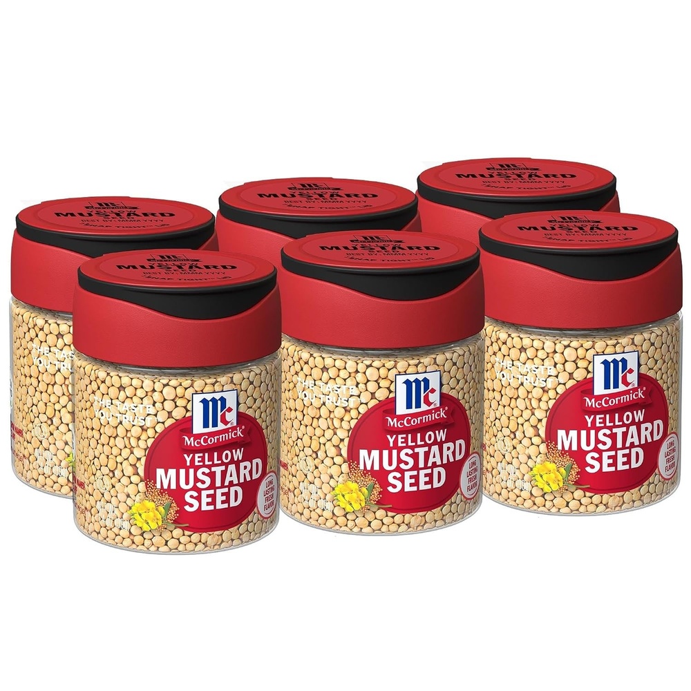 image:imageMcCormick Yellow Mustard Seed 14 oz14 Ounce Pack of 6