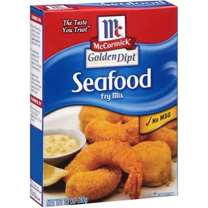 GOLDEN DIPT MIX FRY SEAFOOD, 10 OZ(10 Ounce (Pack of 8))