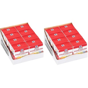 McCormick Assorted Food Colors & Egg Dye, 1.5 fl oz(1.5 Fl Oz (Pack of 16))