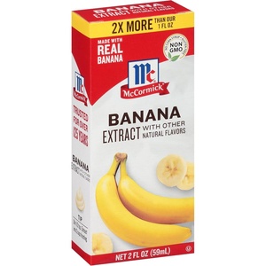 McCormick Banana Extract with Other Natural Flavors, 2 fl oz (Pack of 6)
