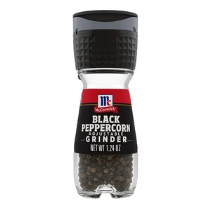 McCormick Black Peppercorn Grinder, For Freshly Ground Pepper While Cooking & Tableside, 2.5 oz(1 Ounce (Pack of 1))