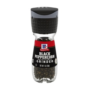 McCormick Black Peppercorn Grinder, For Freshly Ground Pepper While Cooking & Tableside, 2.5 oz(1 Ounce (Pack of 6))